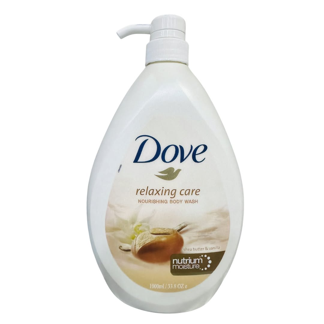 Dove Relaxing Care Nourishing Body Wash Shea Butter & Vanilla 1000ml