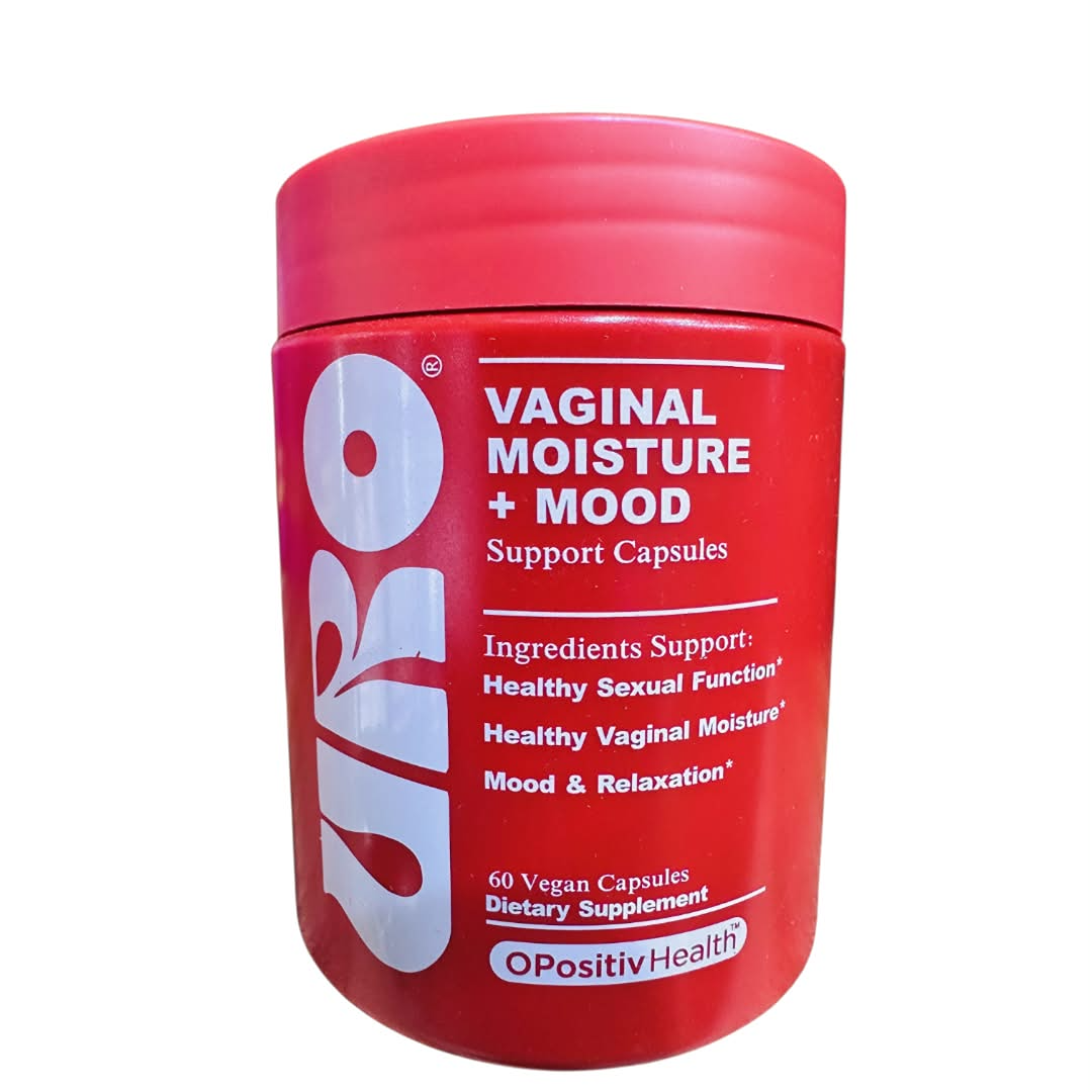 O Positiv URO Vaginal Moisture + Mood Support Capsules