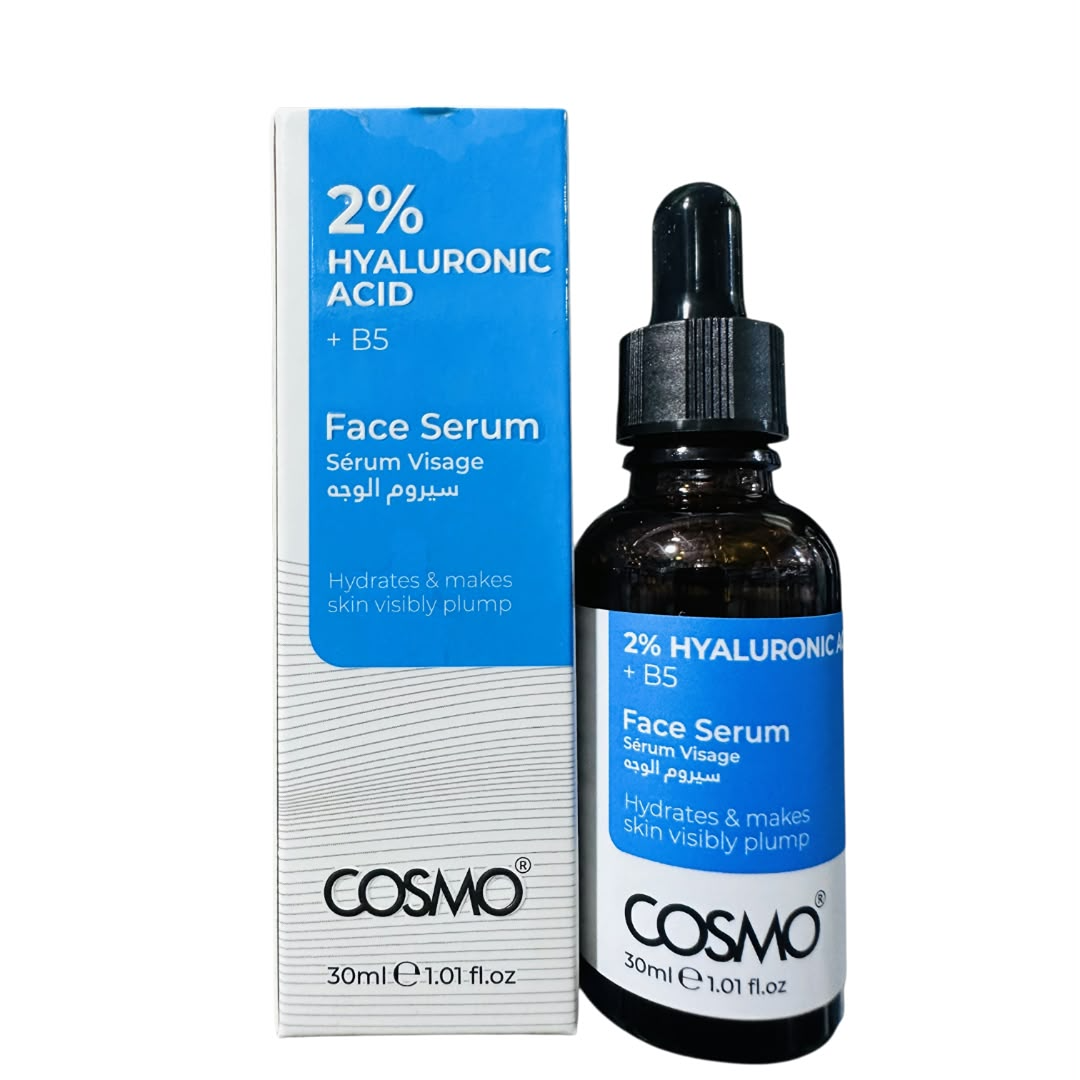 Cosmo 2% Hyaluronic Acid + B5 Face Serum – 30ml