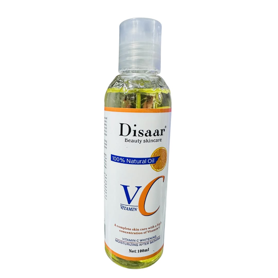 Disaar Beauty Skincare 100% Natural Vitamin C and Moisturizer Oil – 100ml