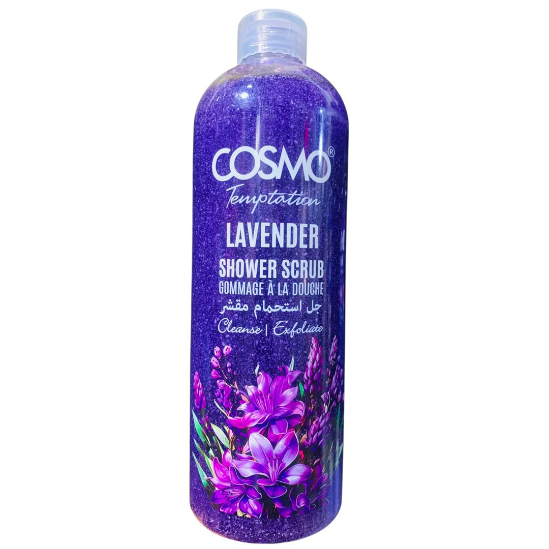 Cosmo Temptation Lavender Shower Scrub