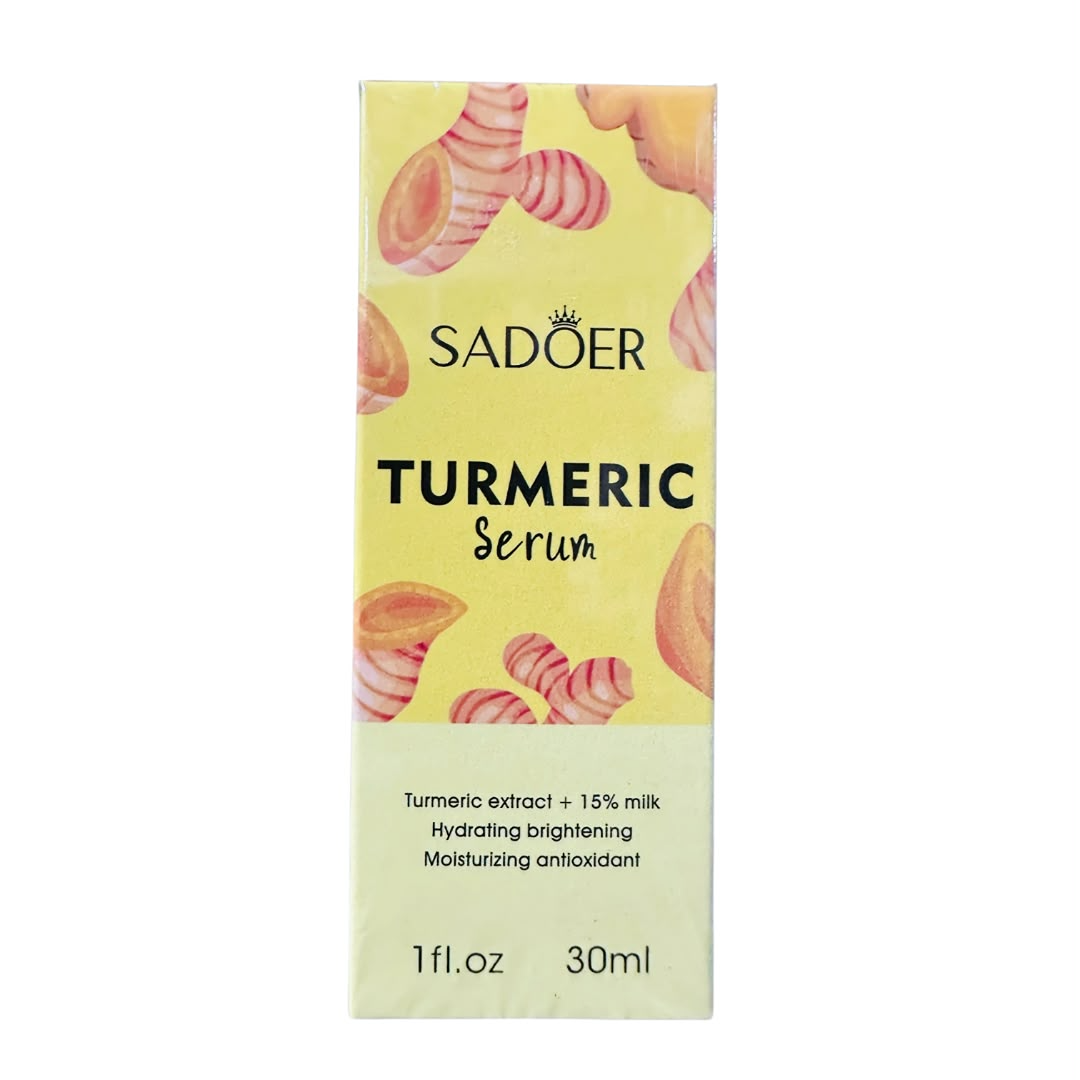 SADOER Turmeric Anti-Oxidation Face Serum – 30ml / 1 fl. oz.