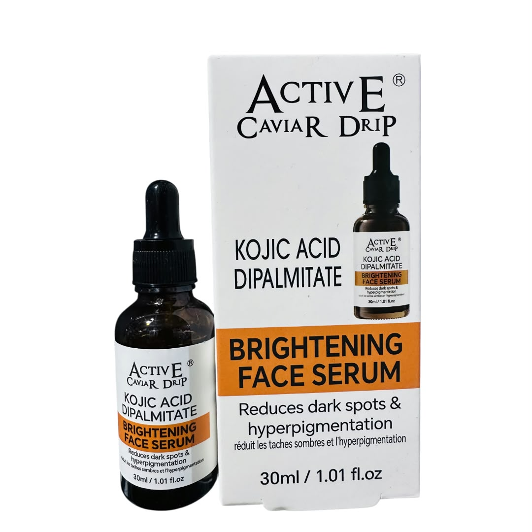 Active Caviar Drip Kojic Acid Dipalmitate Brightening Face Serum – 30ml