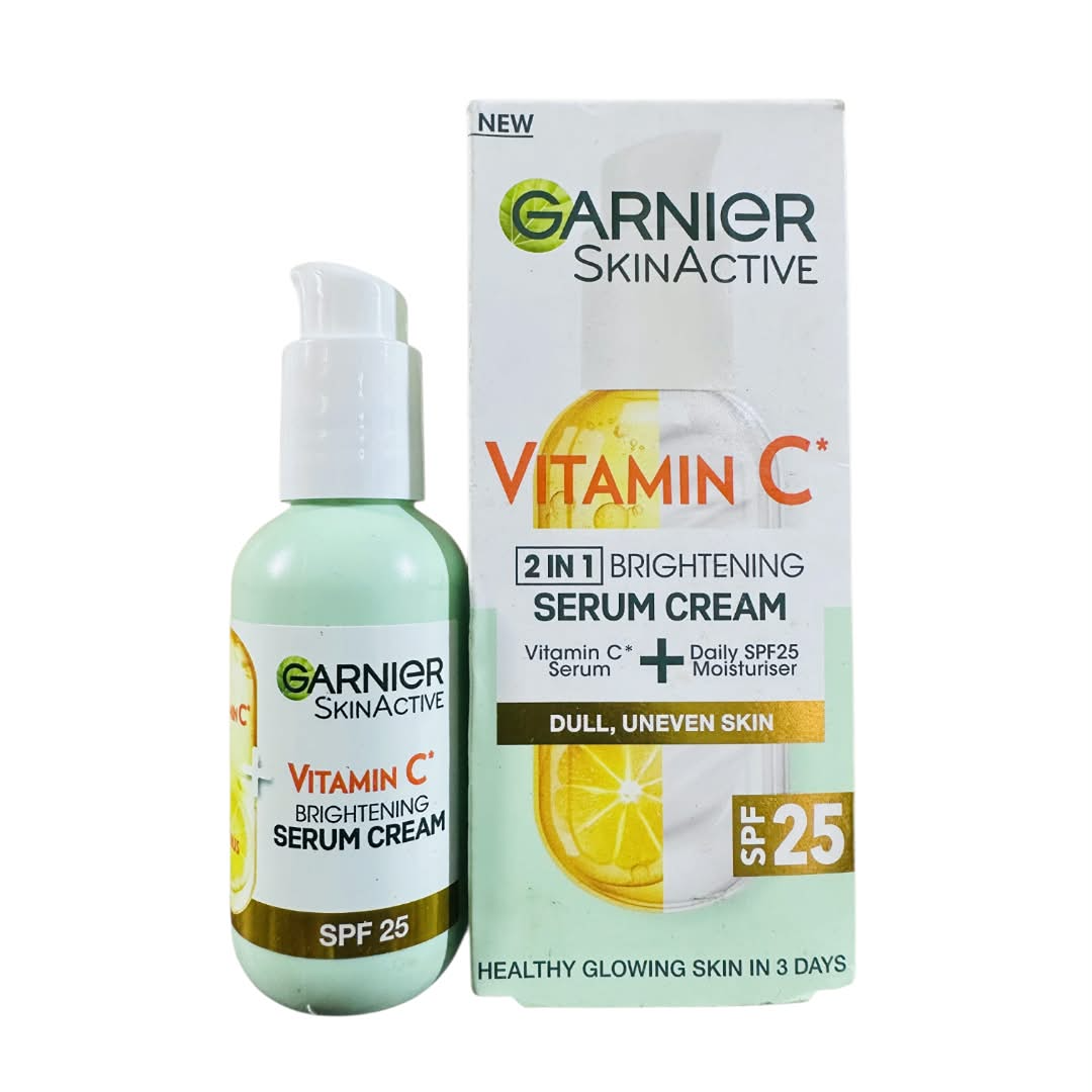 Garnier SkinActive Vitamin C 2-in-1 Brightening Serum Cream (50ml)