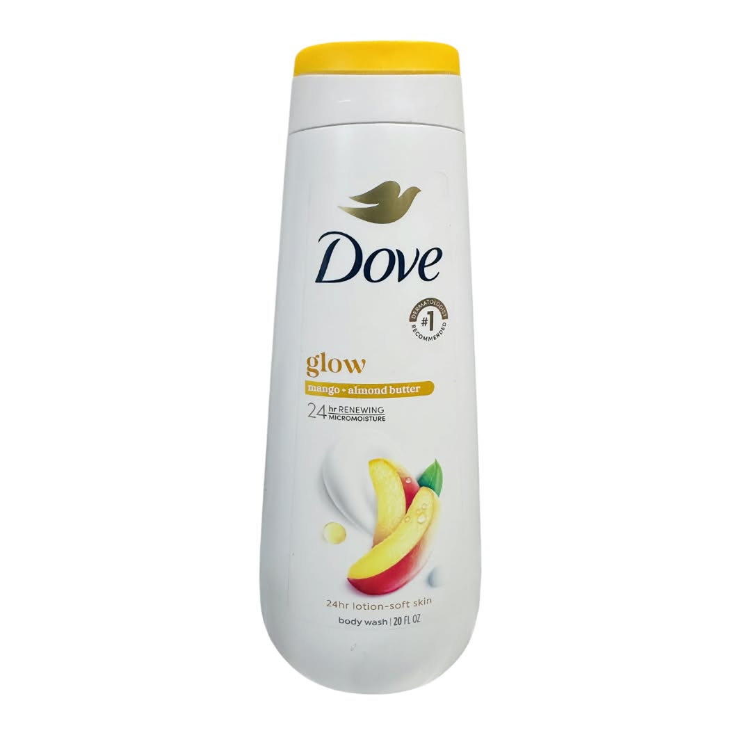 Dove Glowing Body Wash with Mango Butter & Almond Butter 20 fl oz