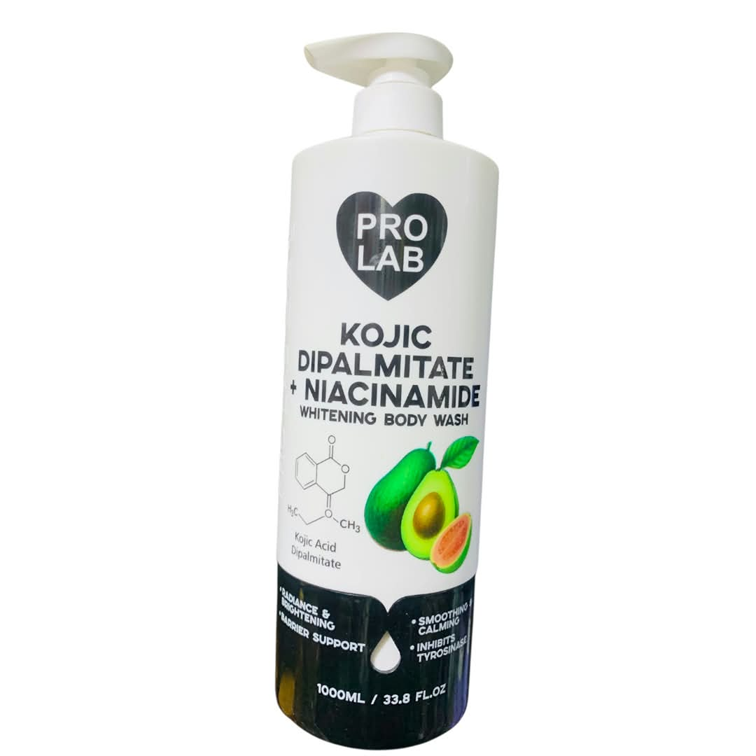 Pro Lab Kojic Dipalmitate + Niacinamide Whitening Body Wash (1000ml)