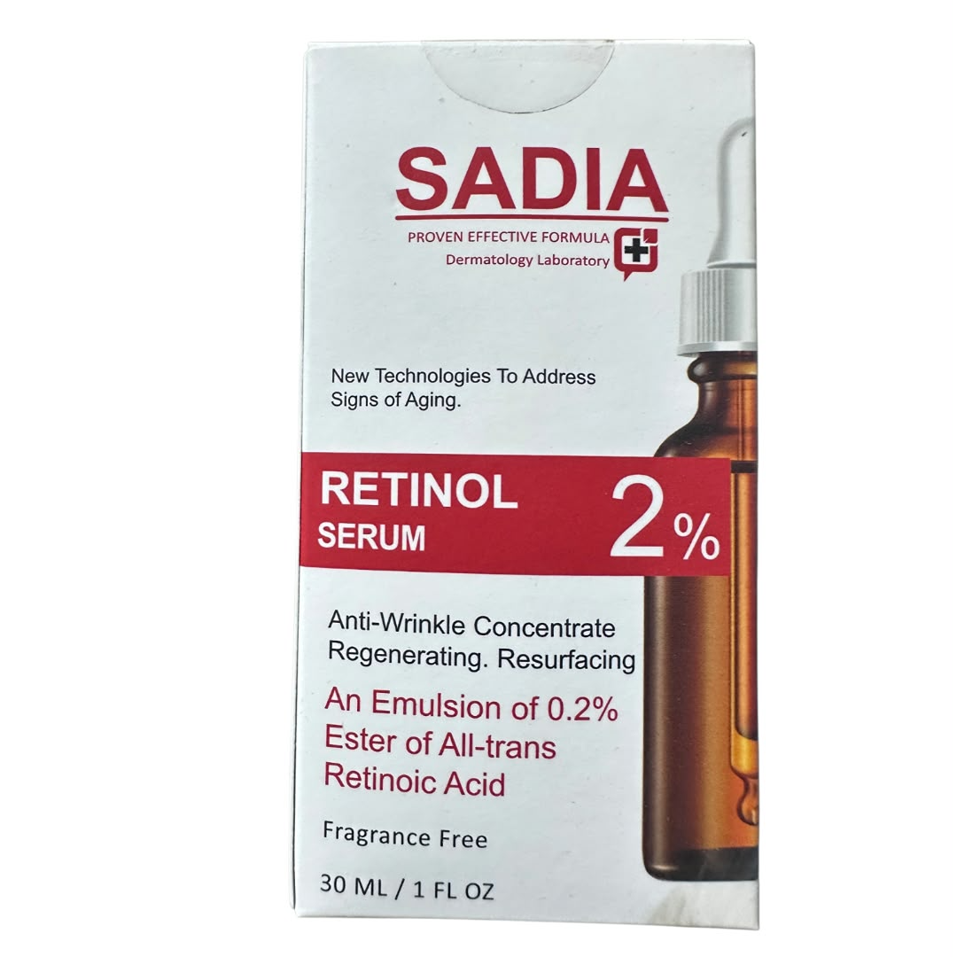Sadia Retinol Serum 2% – 30ml