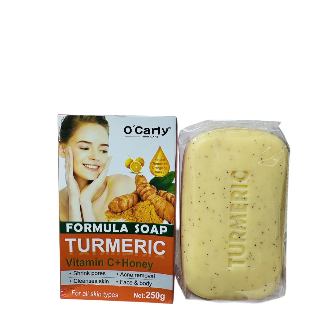 O'Carly Turmeric Formula Soap with Vitamin C + Honey 250g