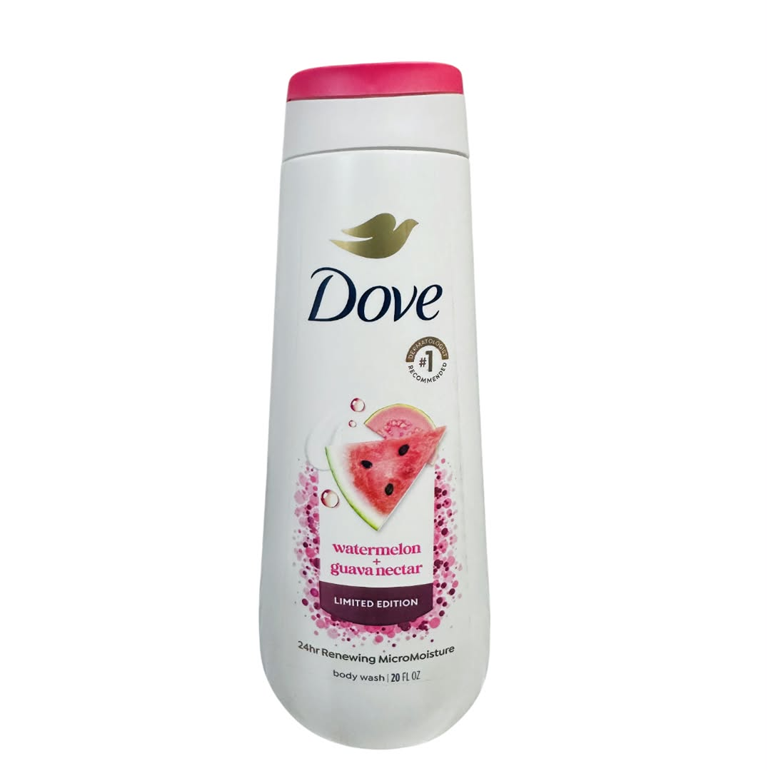 Dove Limited Edition Watermelon + Guava Nectar 24hr Renewing MicroMoisture Body Wash 20 fl oz