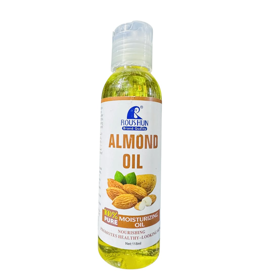 Product Name Roushun 100% Pure Almond Moisturizing Oil – 118ml