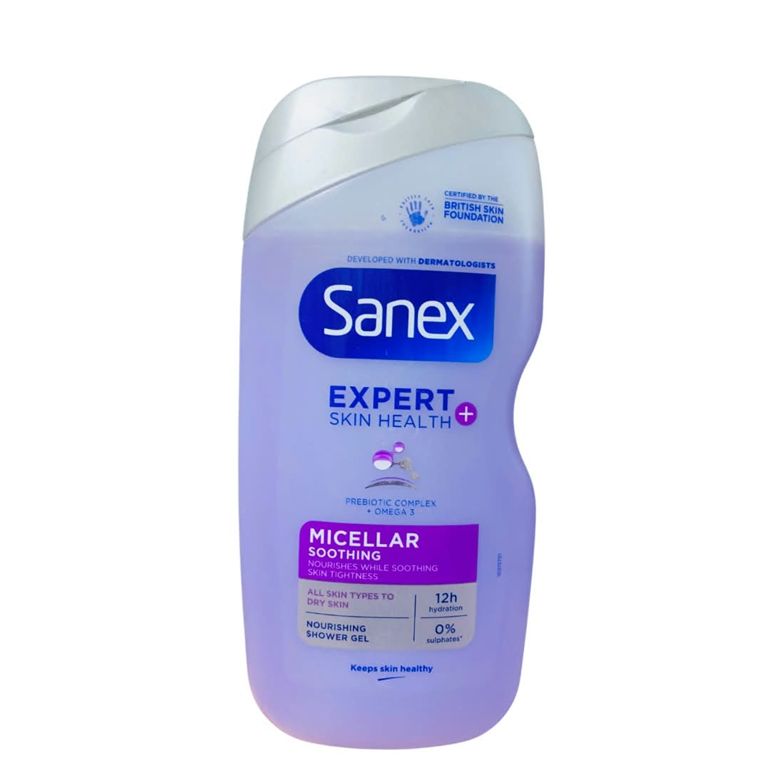 Sanex Expert Skin Health+ Micellar Soothing Shower Gel