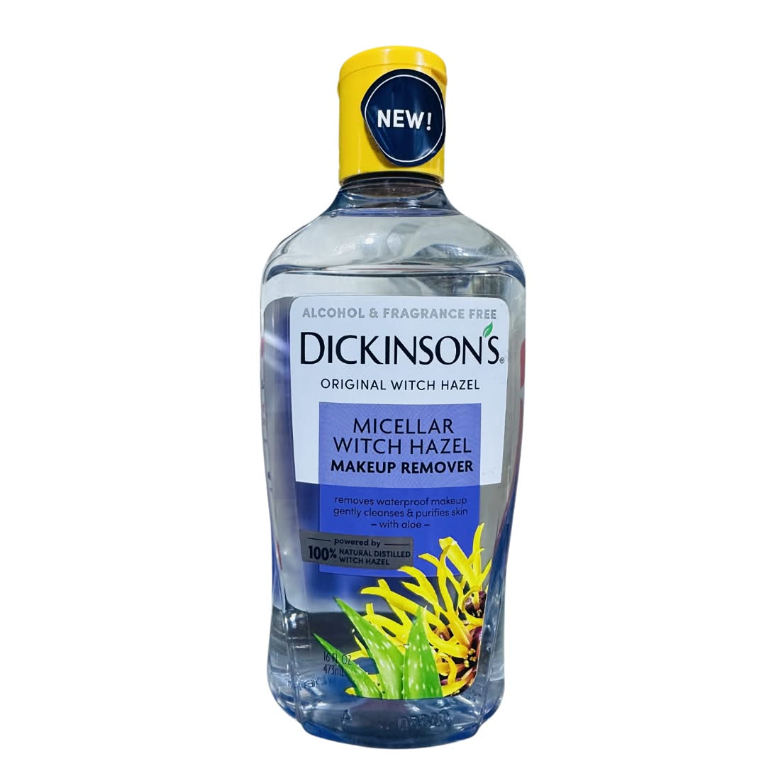Dickinson's Micellar Witch Hazel Makeup Remover (16 fl oz / 473ml)