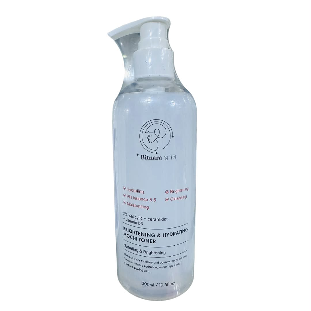 Bitnara Brightening & Hydrating Mochi Toner (300ml)