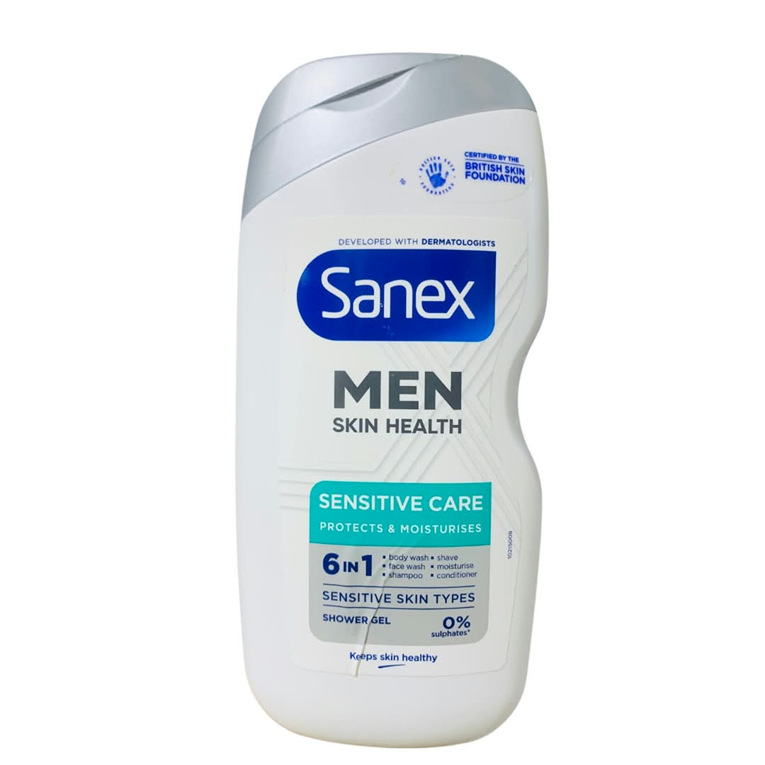 Sanex Men Skin Health Sensitive Care Shower Gel (400 ml)