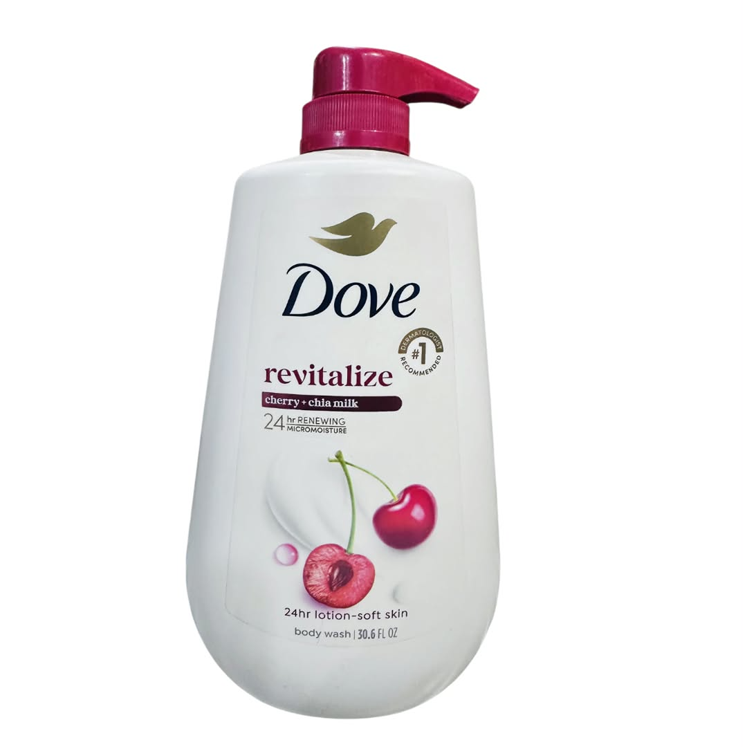 Dove Revitalizante Cherry & Chia Milk Body Wash 30.6 fl oz