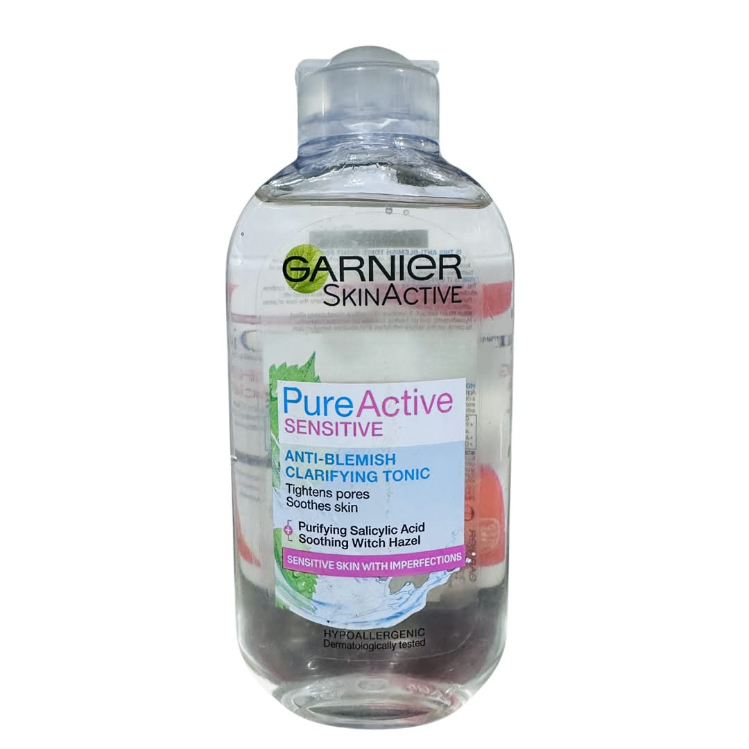 Garnier SkinActive Pure Active Sensitive Anti-Blemish Clarifying Tonic (200ml)