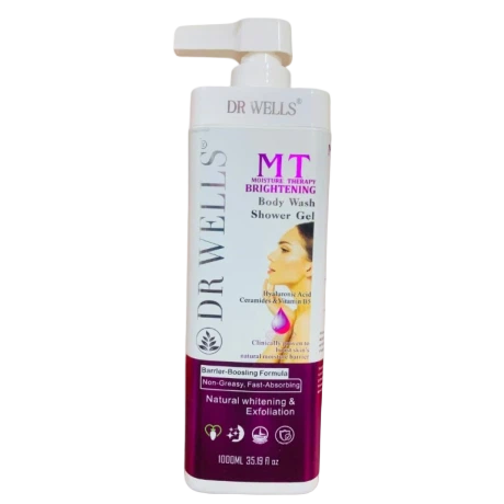 Dr. Wells MT Moisture Therapy Brightening Body Wash Shower Gel