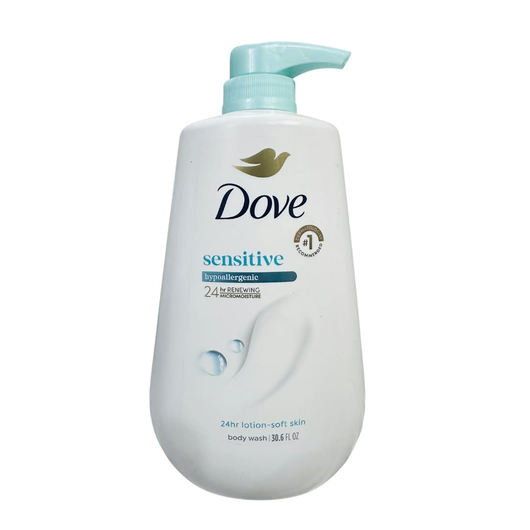 Dove Sensitive Skin Body Wash 30.6 fl oz (905ml)