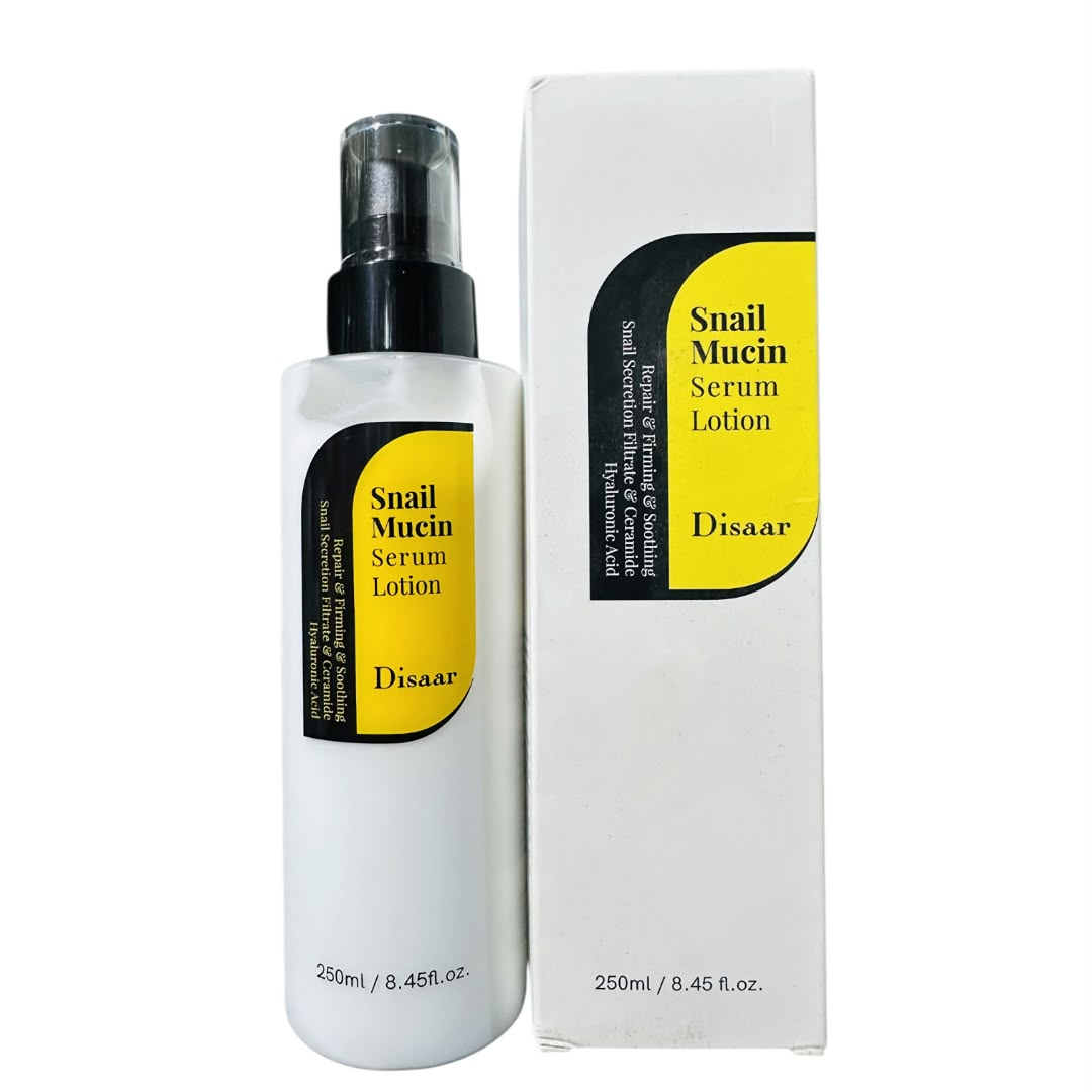 Disaar Snail Mucin Serum Lotion β 250ml / 8.45 fl. oz.