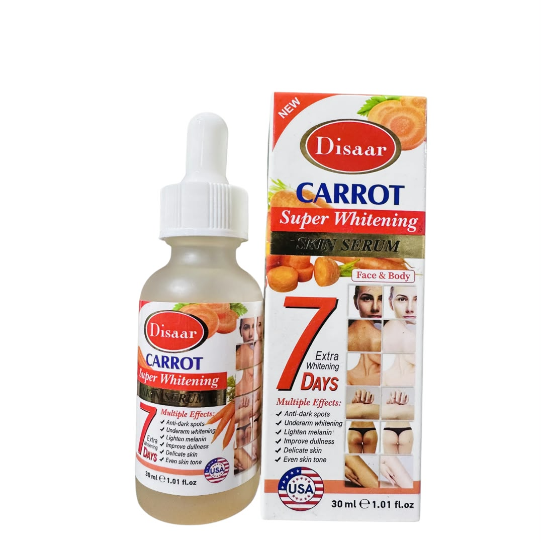Disaar Carrot Super Whitening Skin Serum – 30ml