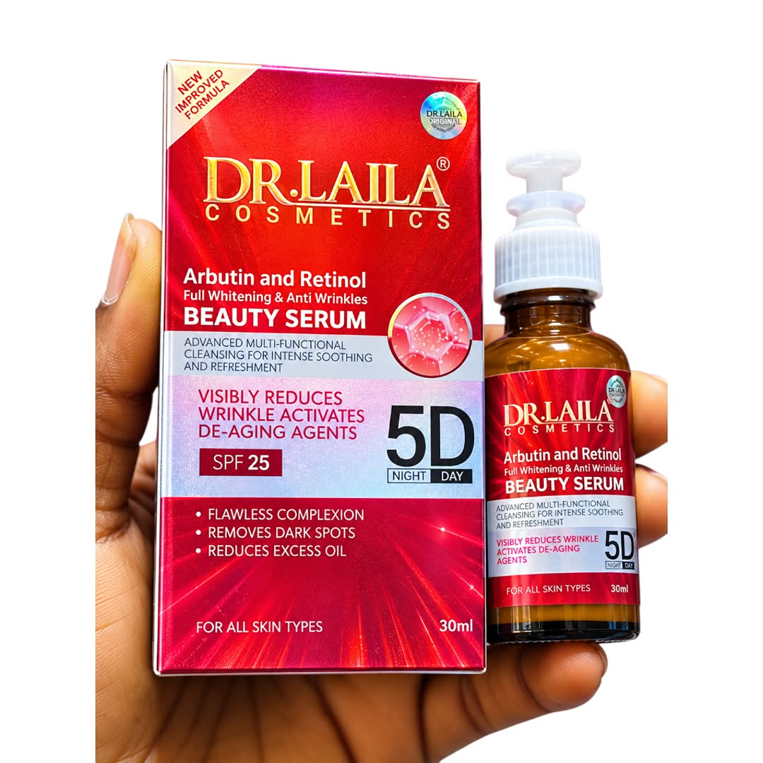 Dr. Laila Cosmetics Arbutin and Retinol 5D Beauty Serum