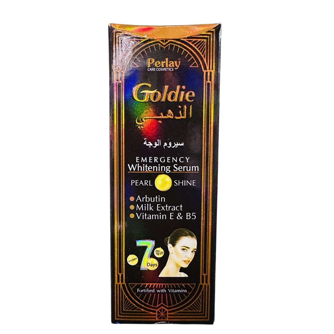 Perlay Goldie Emergency Whitening Serum – 30ml