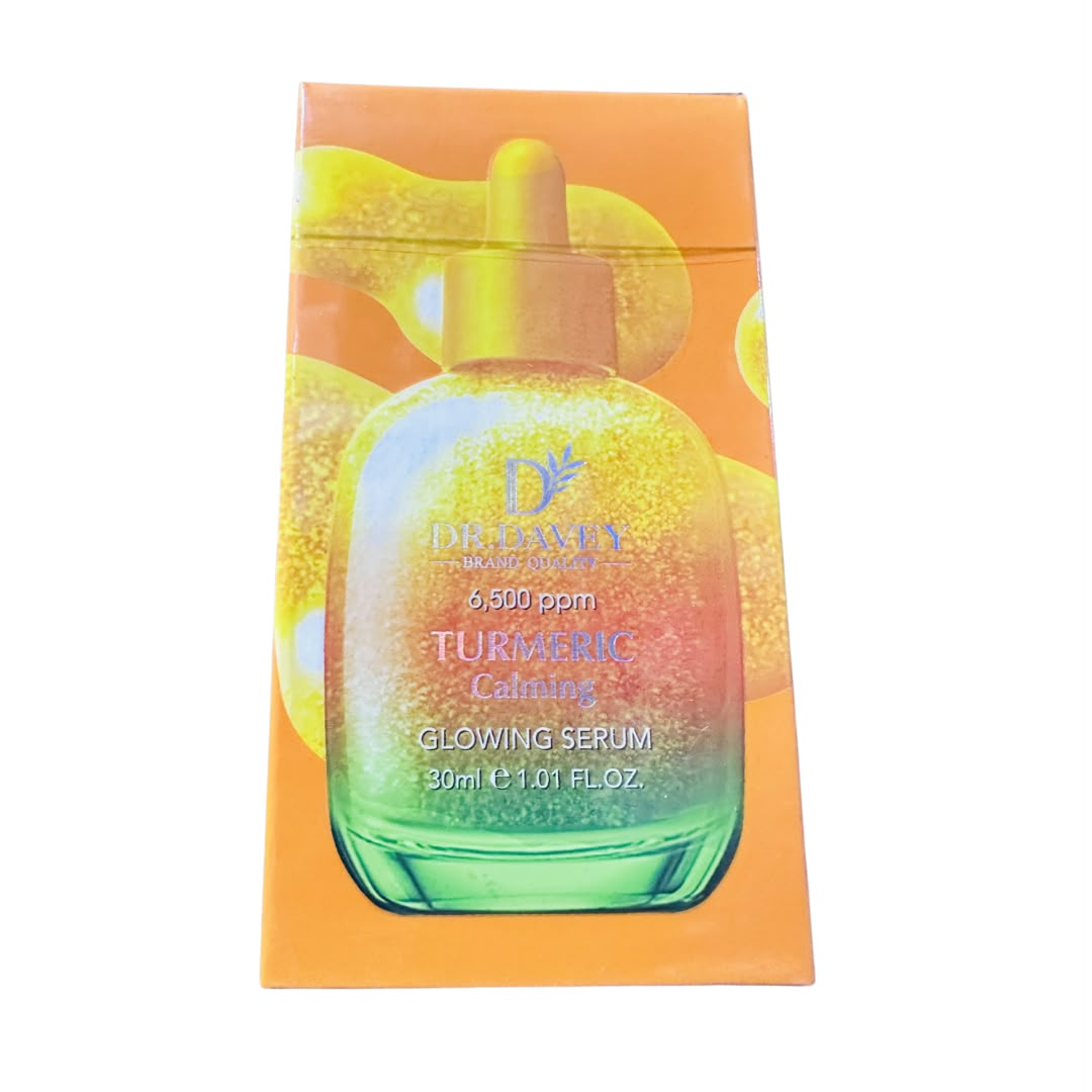 Dr. Davey Turmeric Calming Glowing Serum – 6,500 ppm