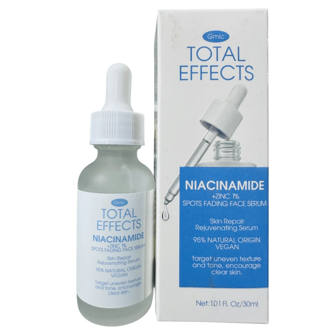 GMIC Total Effects Niacinamide + Zinc 1% Spots Fading Face Serum – 30ml
