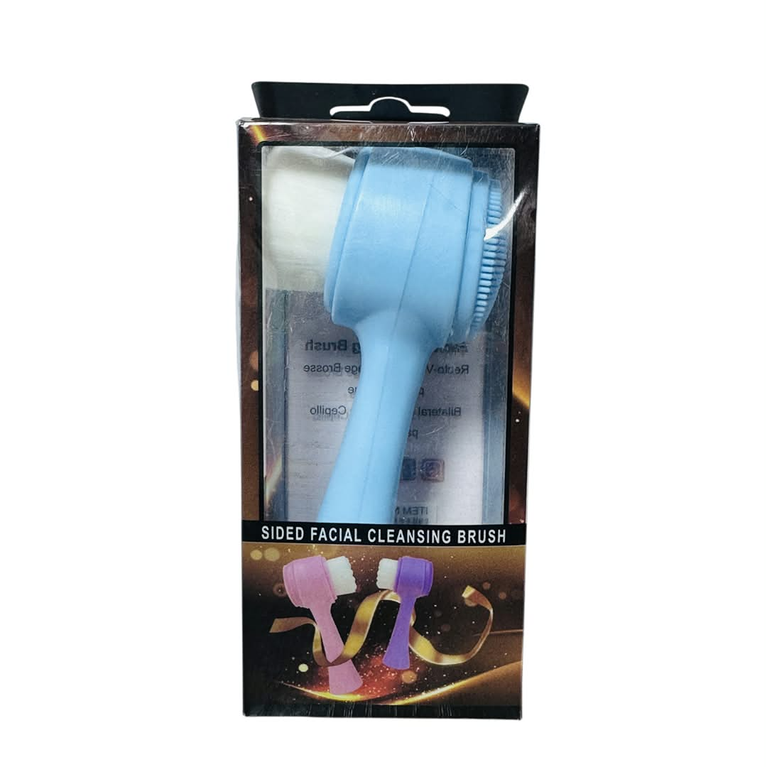 Manual 2-in-1 Dual-Sided Facial Cleansing Brush