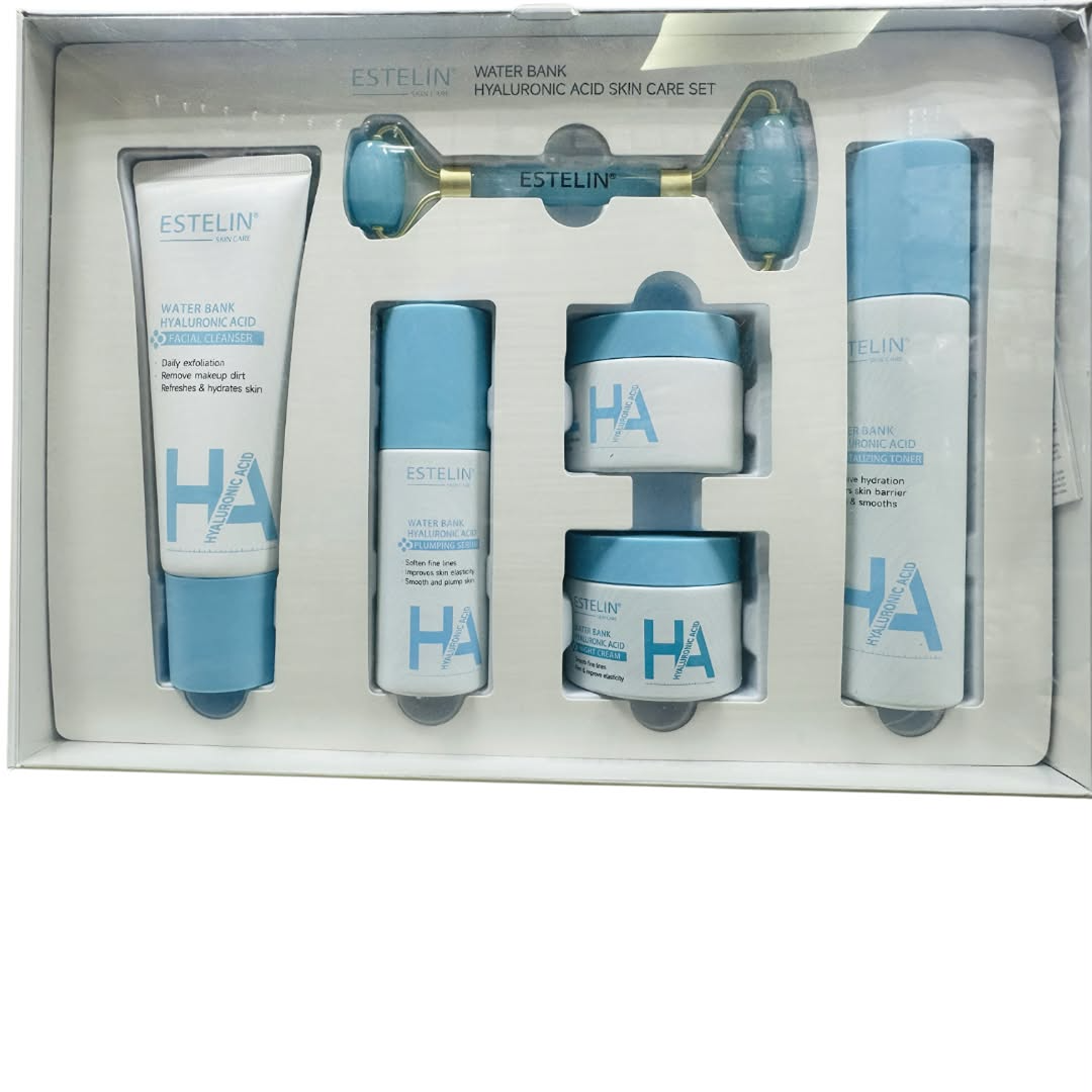 Estelin Water Bank Hyaluronic Acid Skin Care Set
