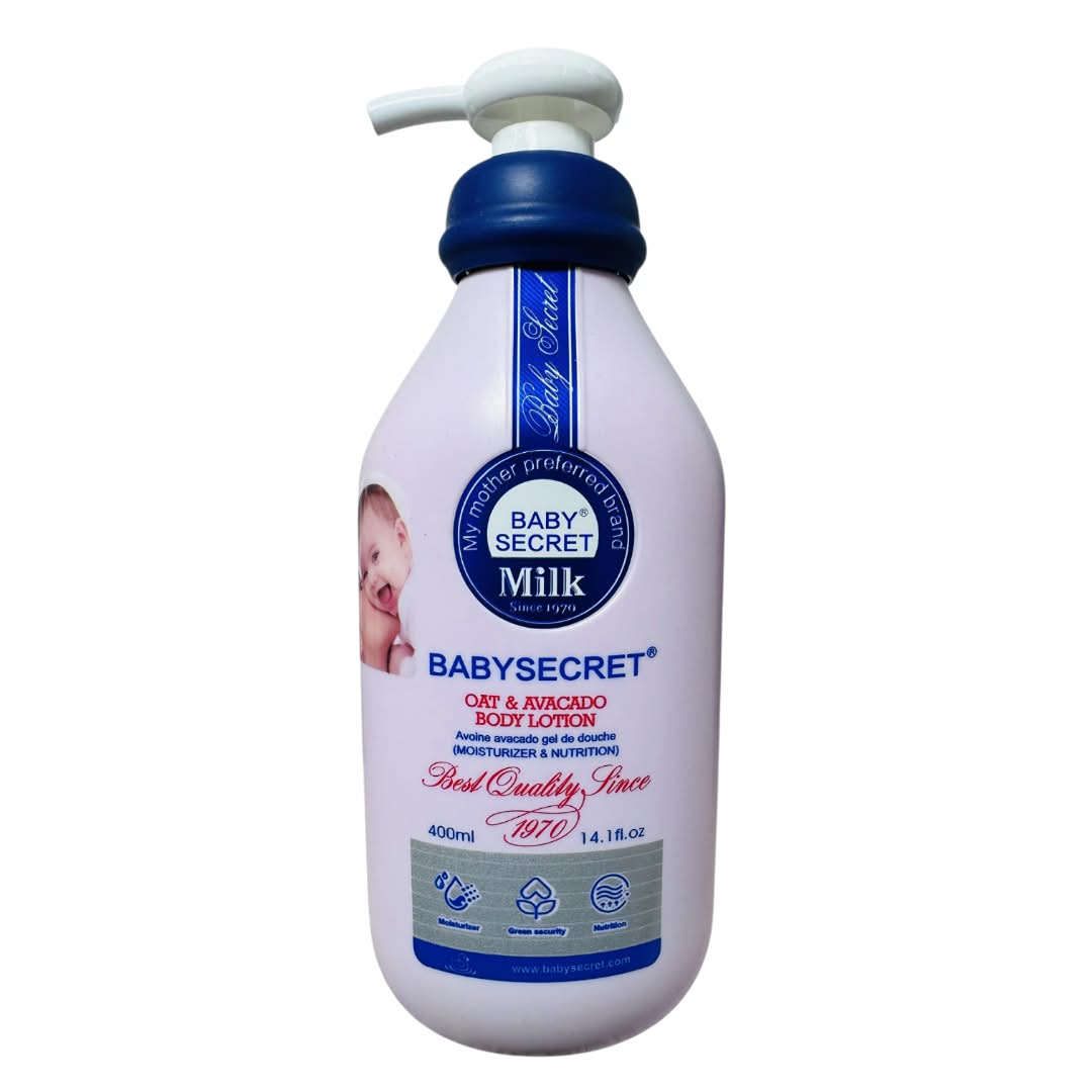 Baby Secret Oat & Avocado Body Lotion 400ml