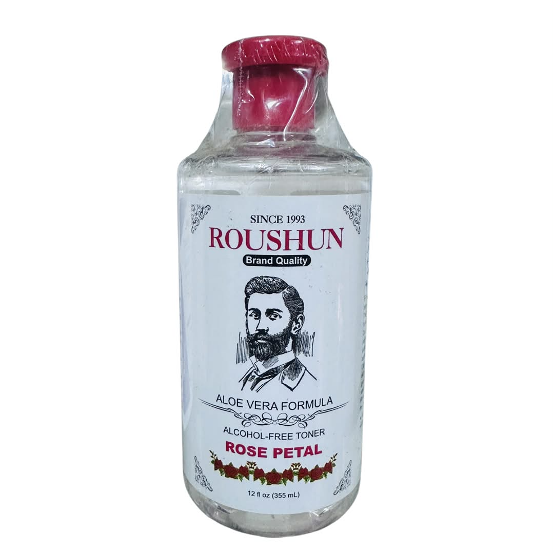 Roushun Alcohol-Free Rose Petal Facial Toner (12 fl oz / 355ml)