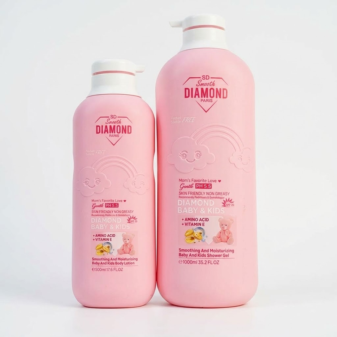 Smooth Diamond Paris Baby & Kids Skincare Set