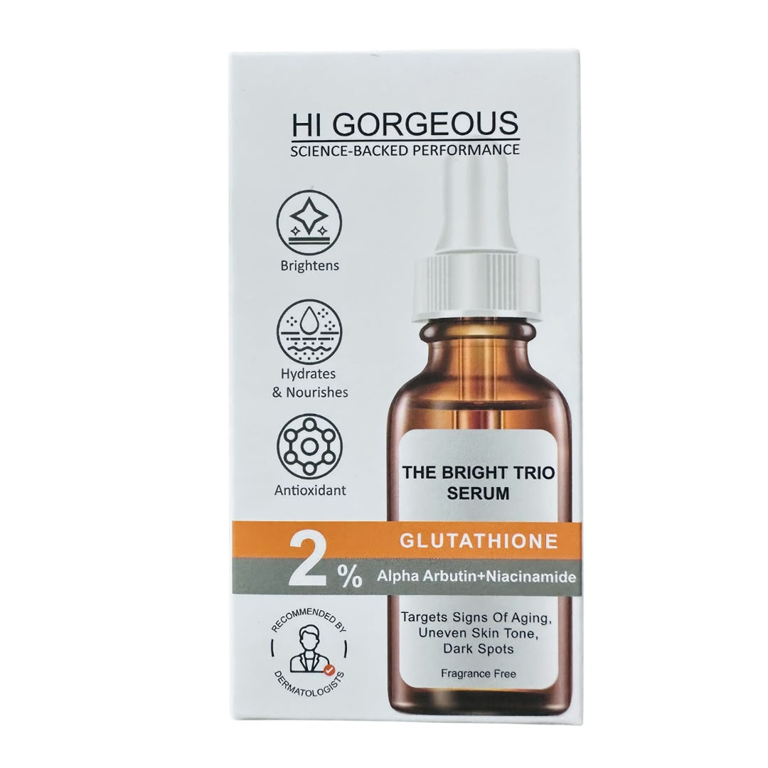 Hi Gorgeous The Bright Trio Serum – 30ml