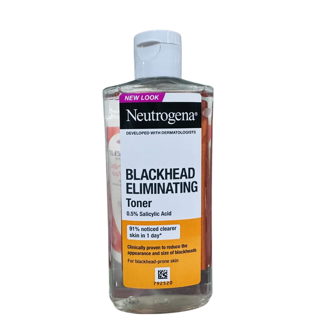 Neutrogena Blackhead Eliminating 0.5% Salicylic Acid Cleansing Toner (200ml)