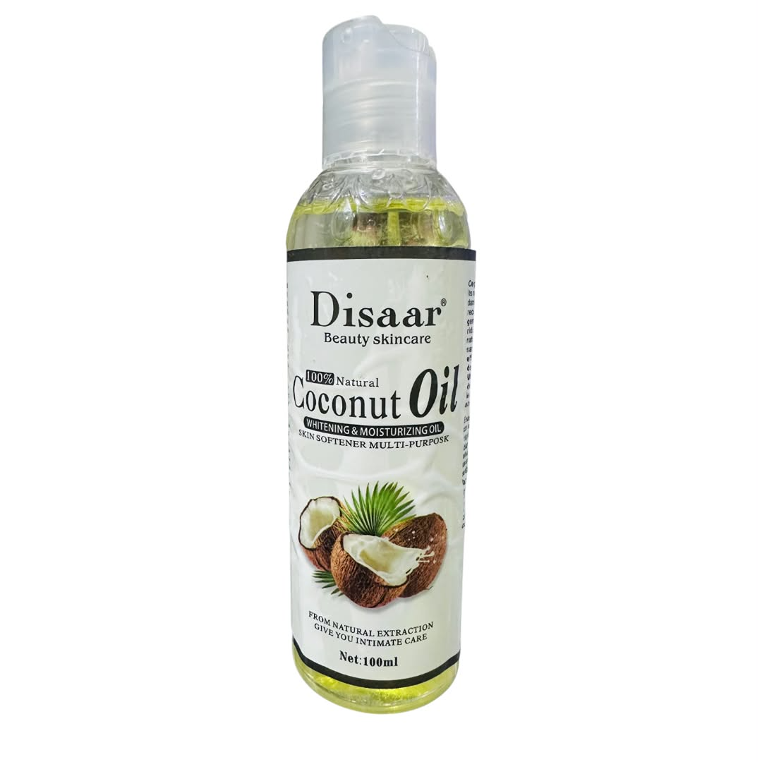 Disaar Beauty Skincare 100% Natural Coconut Oil – 100ml