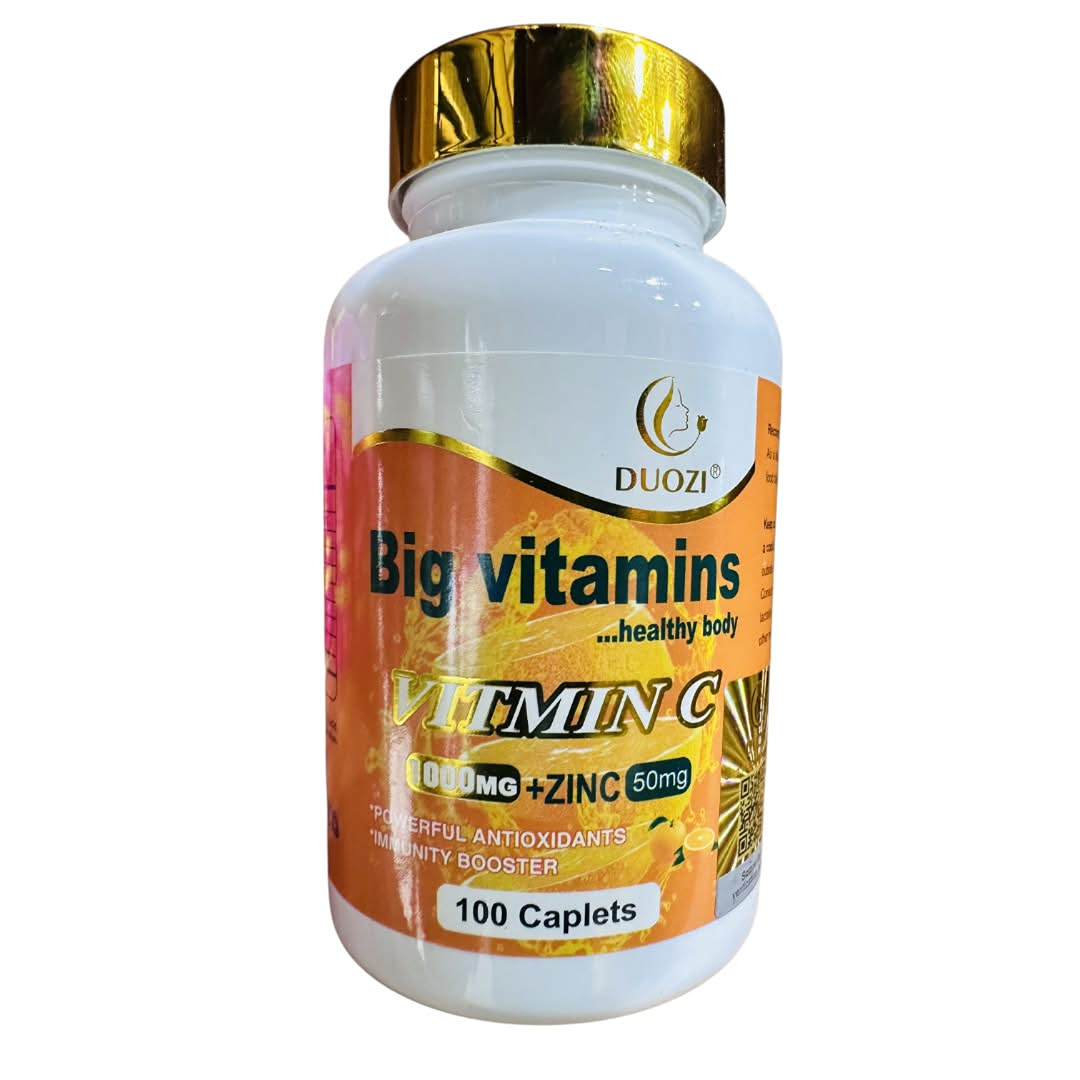Duozi Big Vitamins Vitamin C 1000mg + Zinc 50mg