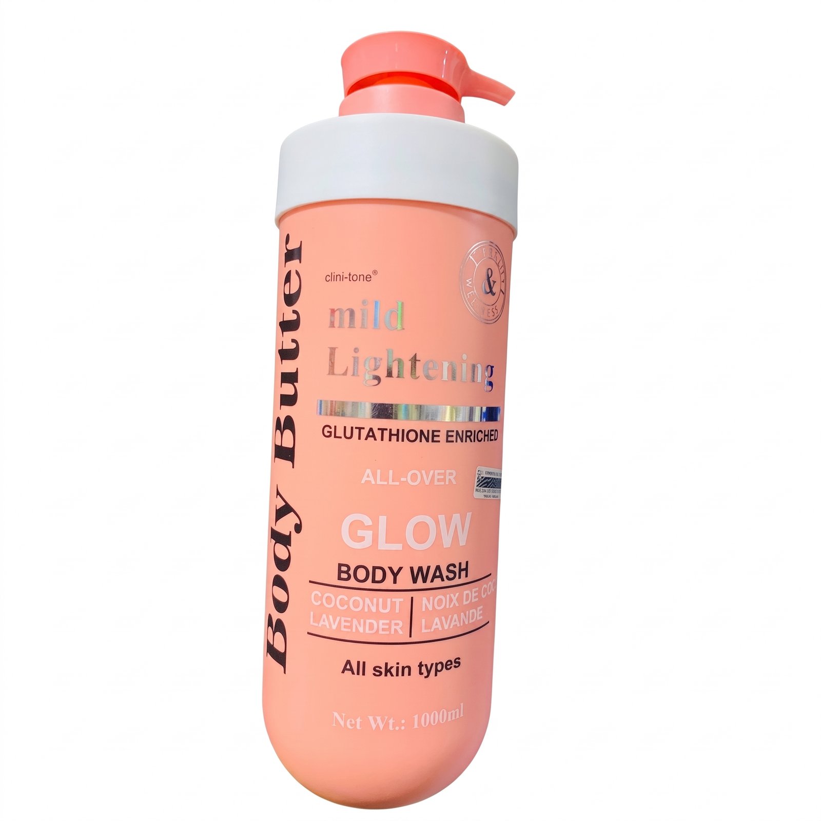 Clini-Tone Body Butter Mild Lightening All-Over Glow Body Wash