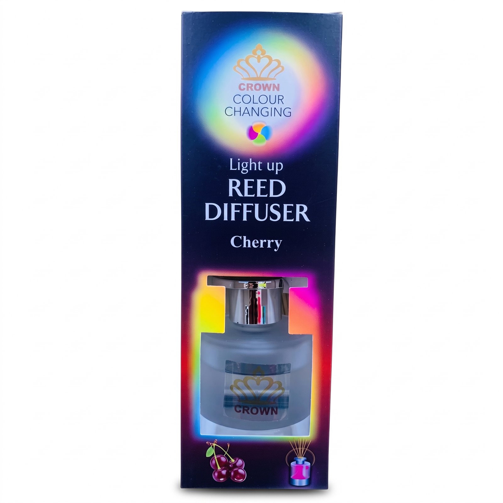 Crown Colour Changing Light up Reed Diffuser – Cherry