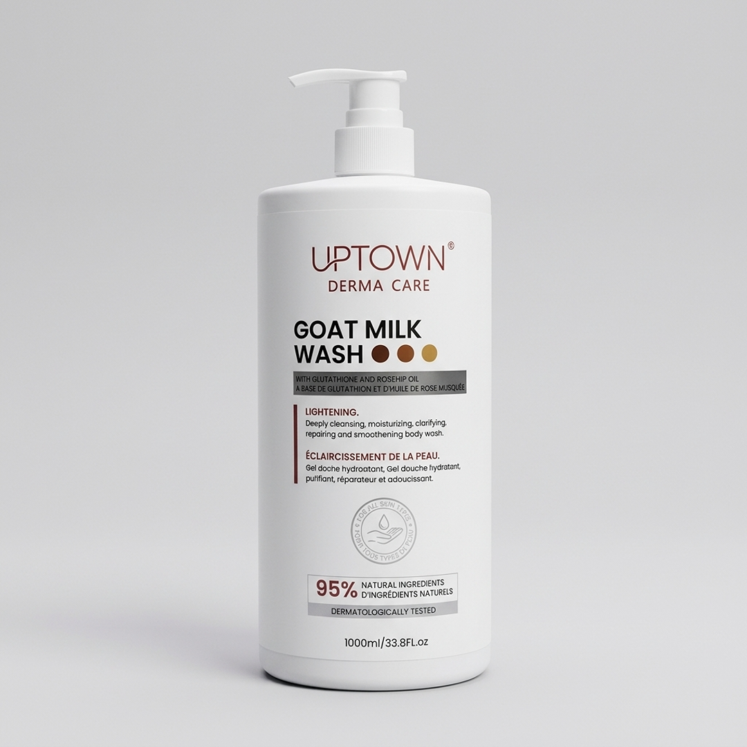 Uptown Derma Care Goat Milk Wash Correcting and Unifying 1000ml