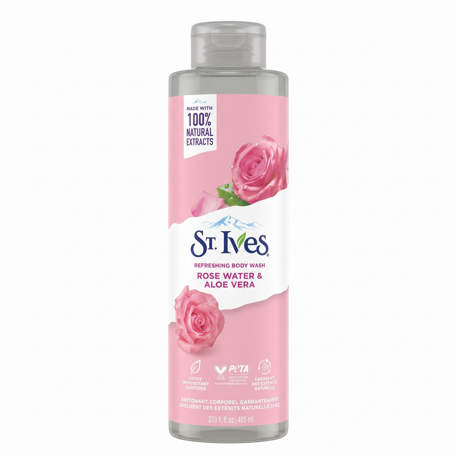 St. Ives Rose Water & Aloe Vera Refreshing Body Wash