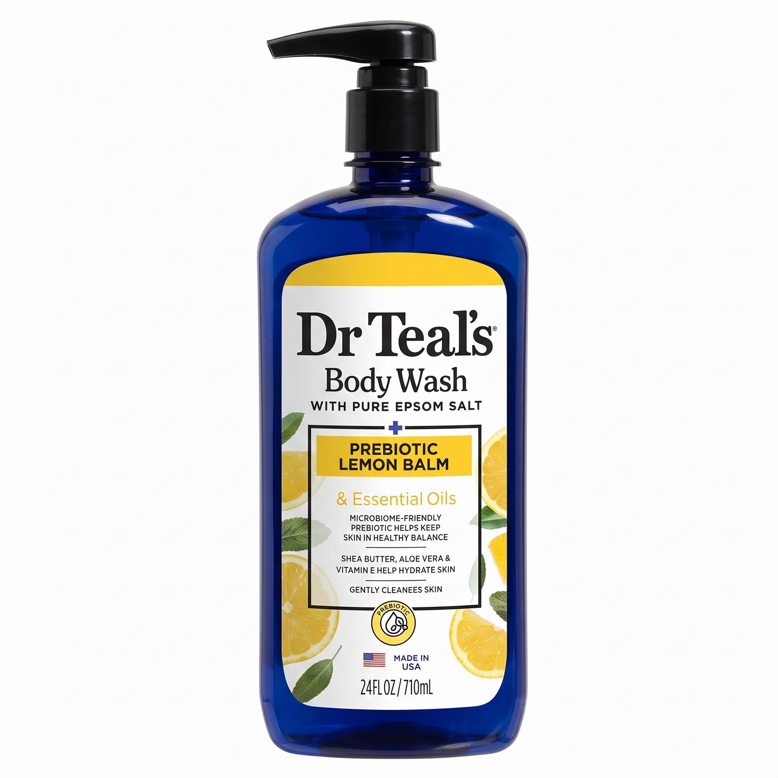 Dr Teal's Prebiotic Lemon Balm Body Wash