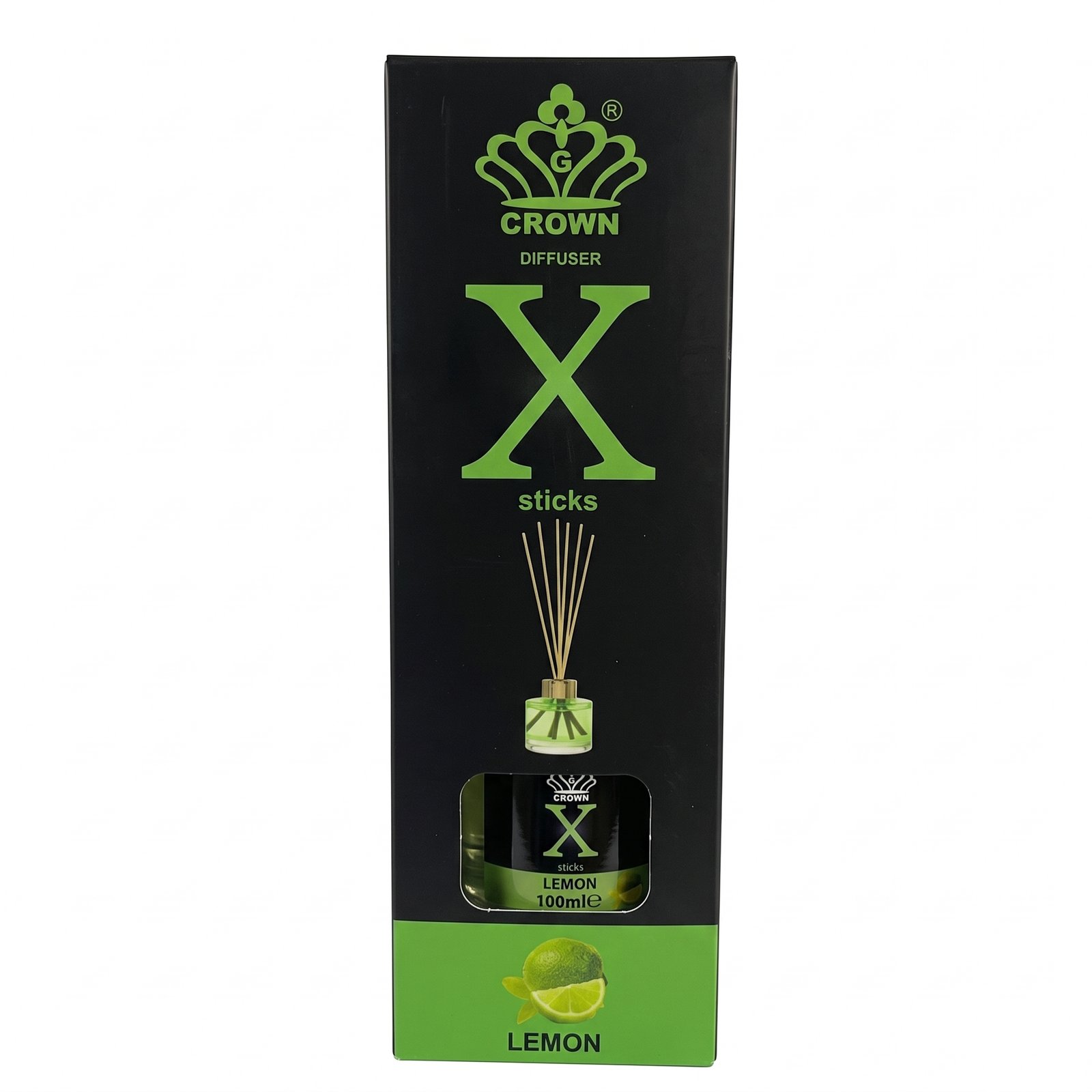 Crown Diffuser X sticks – Lemon