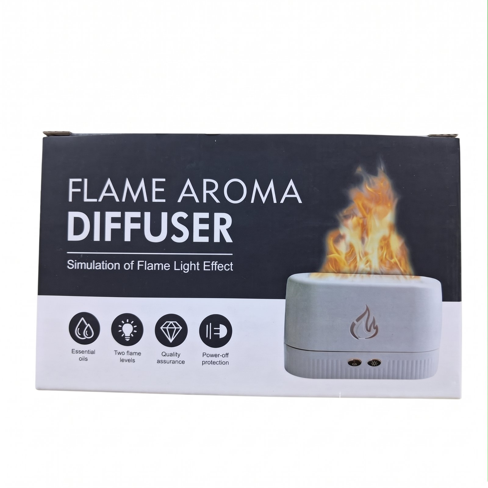 Flame Aroma Diffuser (Simulation of Flame Light Effect)