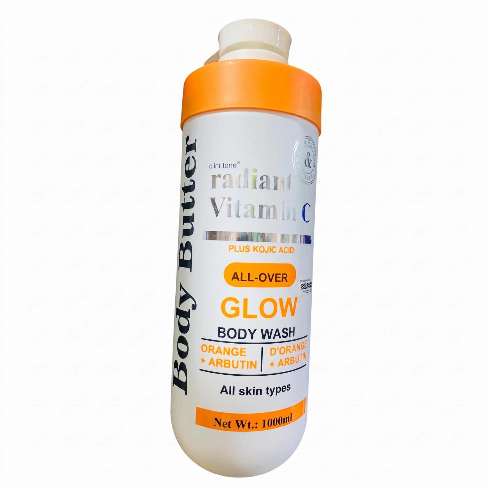 Clini-Tone Radiant Vitamin C Body Butter Body Wash.