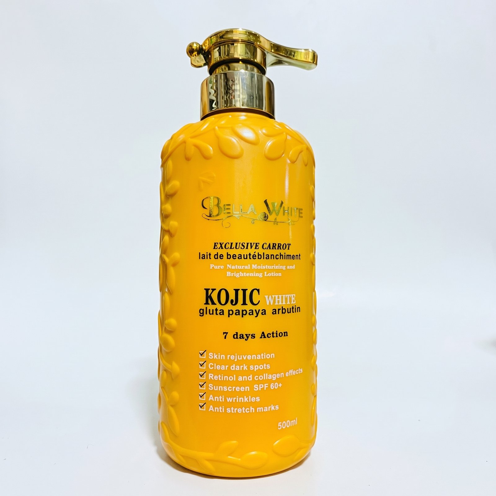 Bella White Exclusive Carrot Lait de Beauté Blanchiment / Kojic White