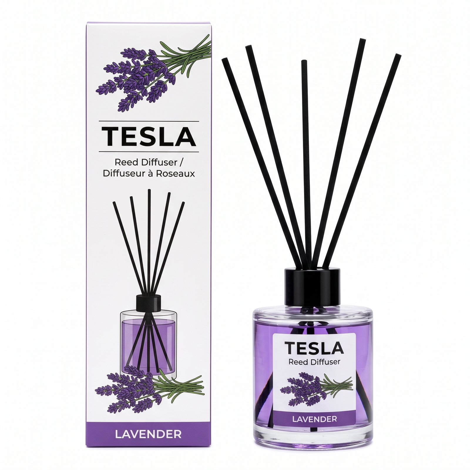 Tesla Reed Diffuser (Lavender Scent)