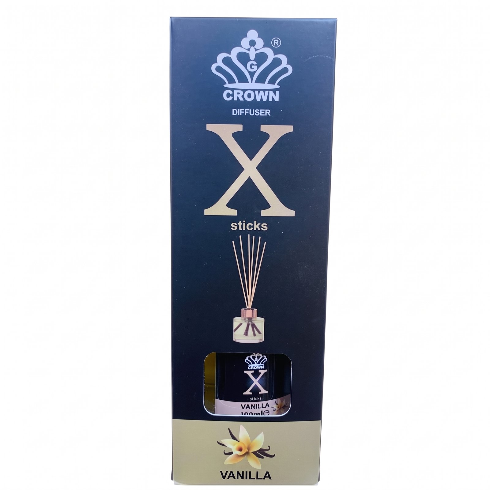 Crown Diffuser X sticks – Vanilla