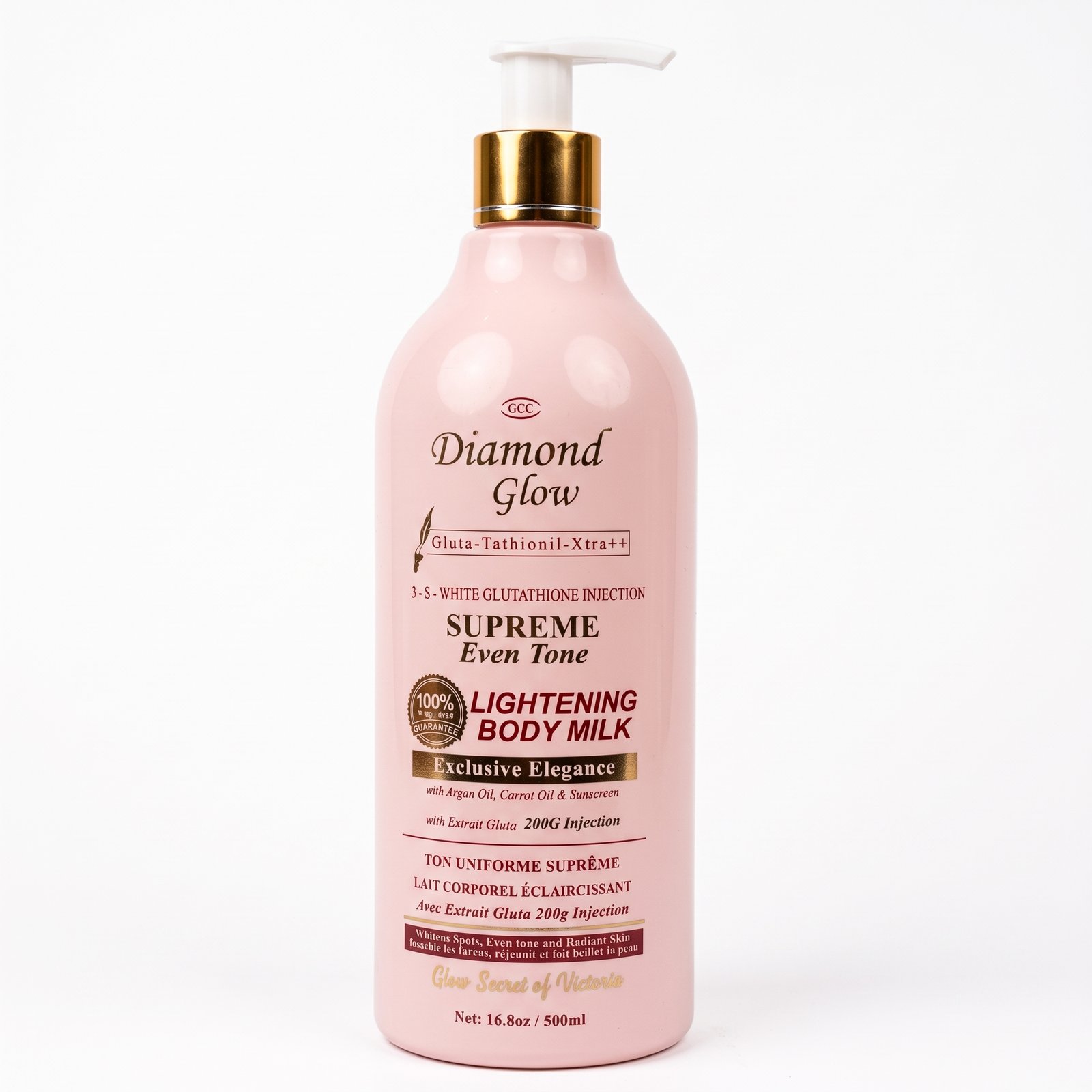 Diamond Glow SUPREME Even Tone Lightening Body Milk