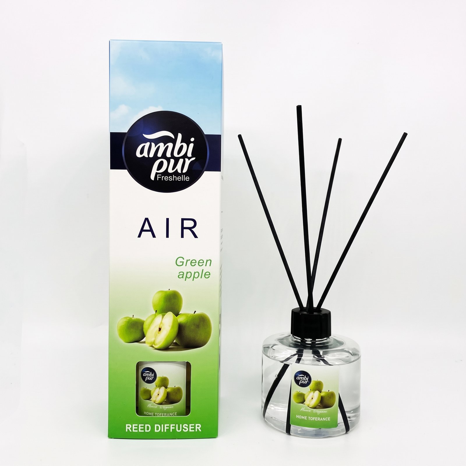 Ambi Pur Freshelle Air Reed Diffuser (Green Apple scent)